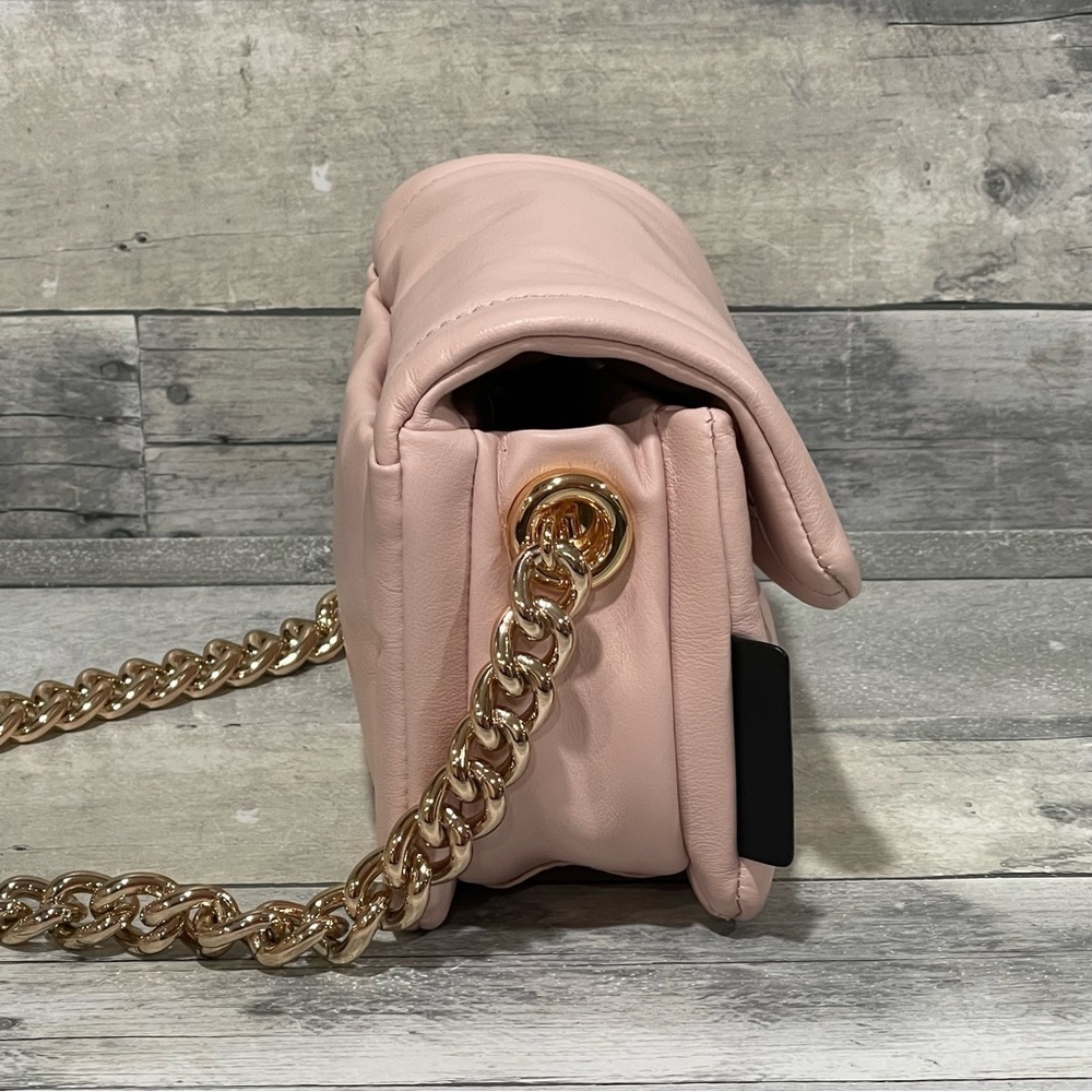 MARC JACOBS  Mini Pillow Leather Shoulder Bag - Pink NWOT - Picture 3 of 13